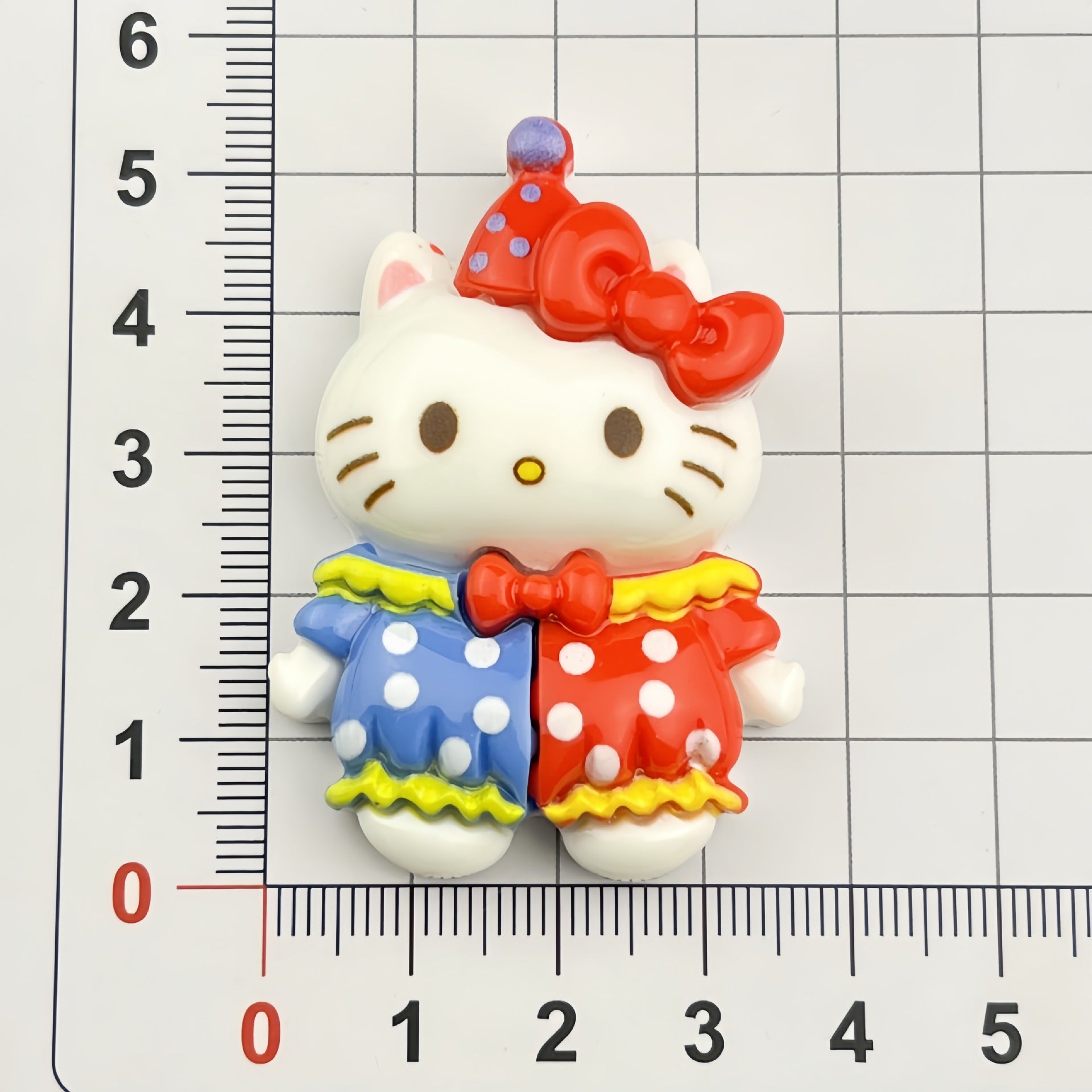 DIY Cute Cartoon Circus Xiao Ou Resin Charms Accessories – Customizable Phone Case, Hairpin, Fridge Magnet & Keychain Set