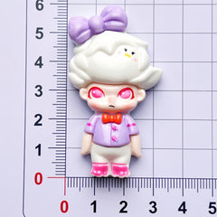 DIY Kids Wearing Duck Hats Charms Accessories – Customizable Phone Case, Hairpin, Fridge Magnet & Keychain Set