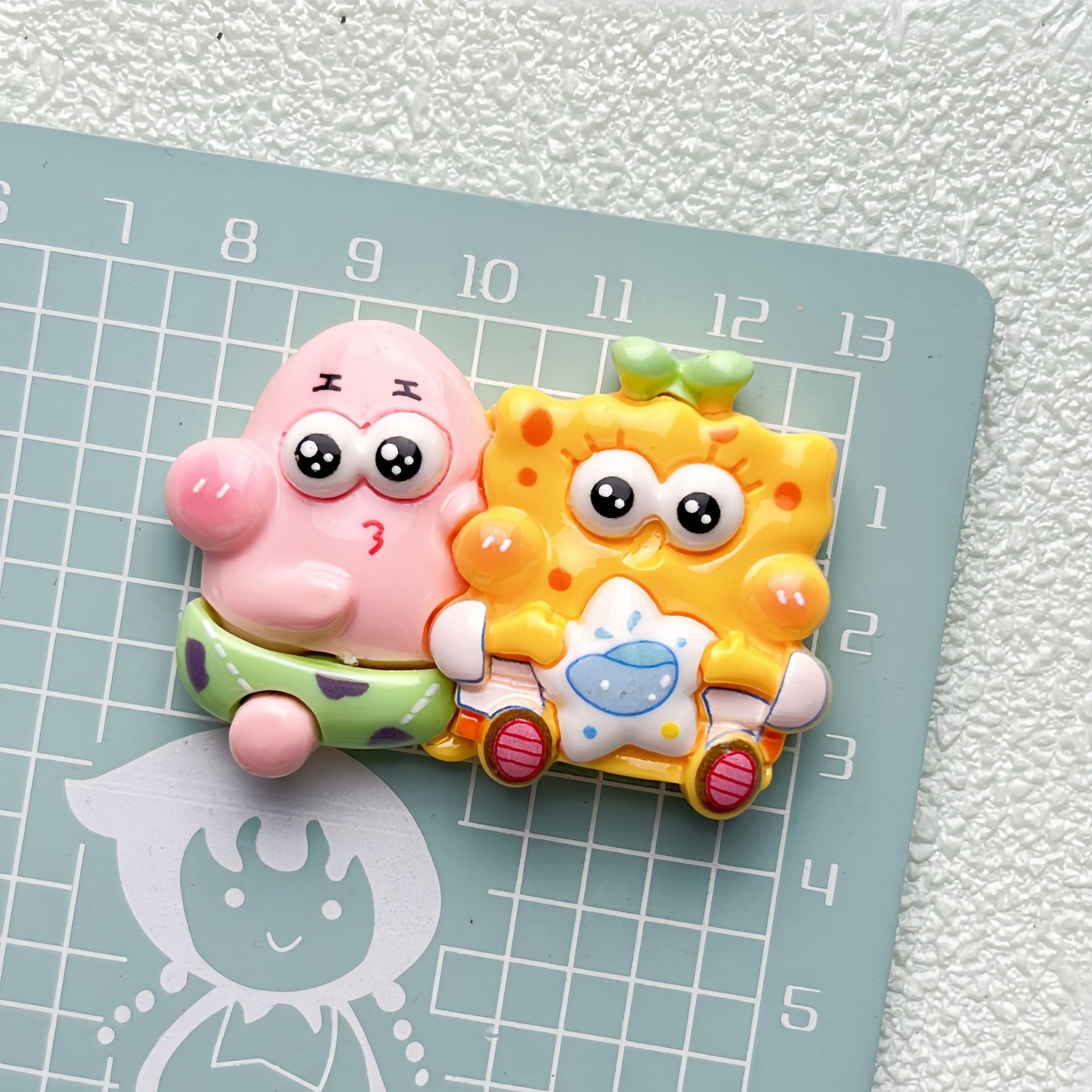 DIY  Star  Charms Accessories – Customizable Phone Case, Hairpin, Fridge Magnet & Keychain Set