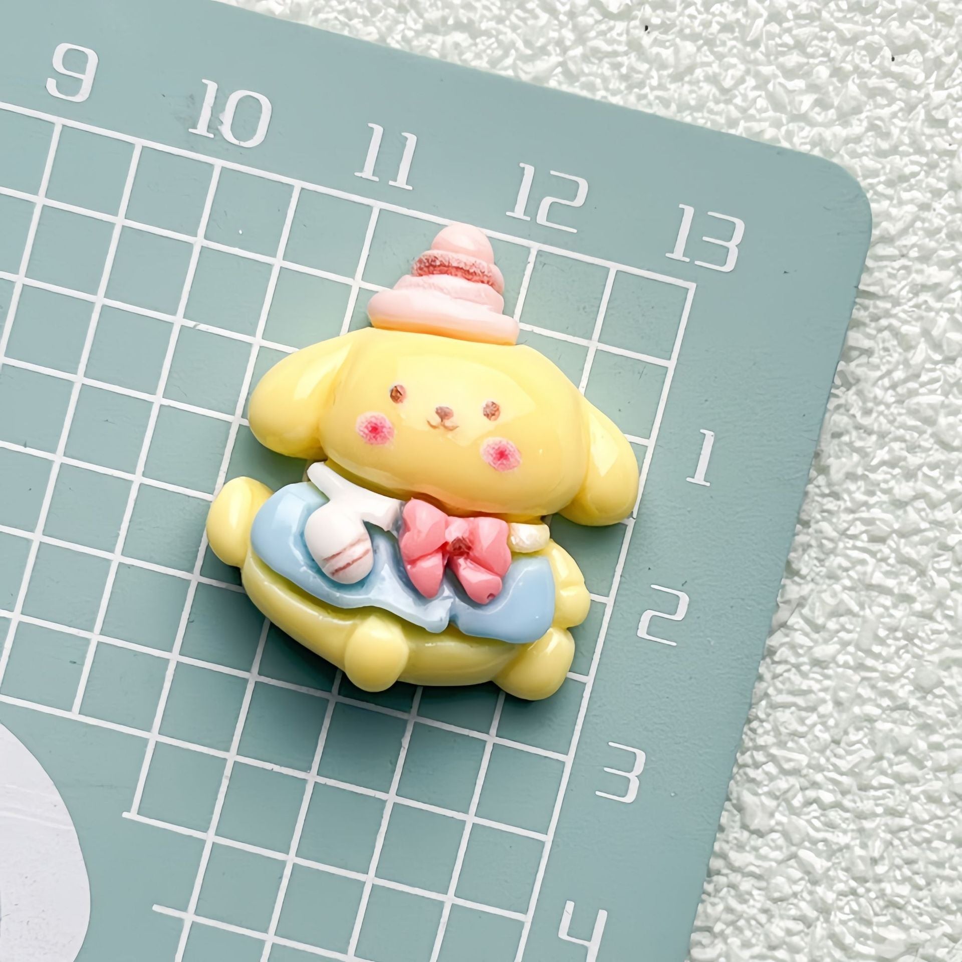 DIY Cute Animal Cartoon Charms Accessories – Customizable Phone Case, Hairpin, Fridge Magnet & Keychain Set