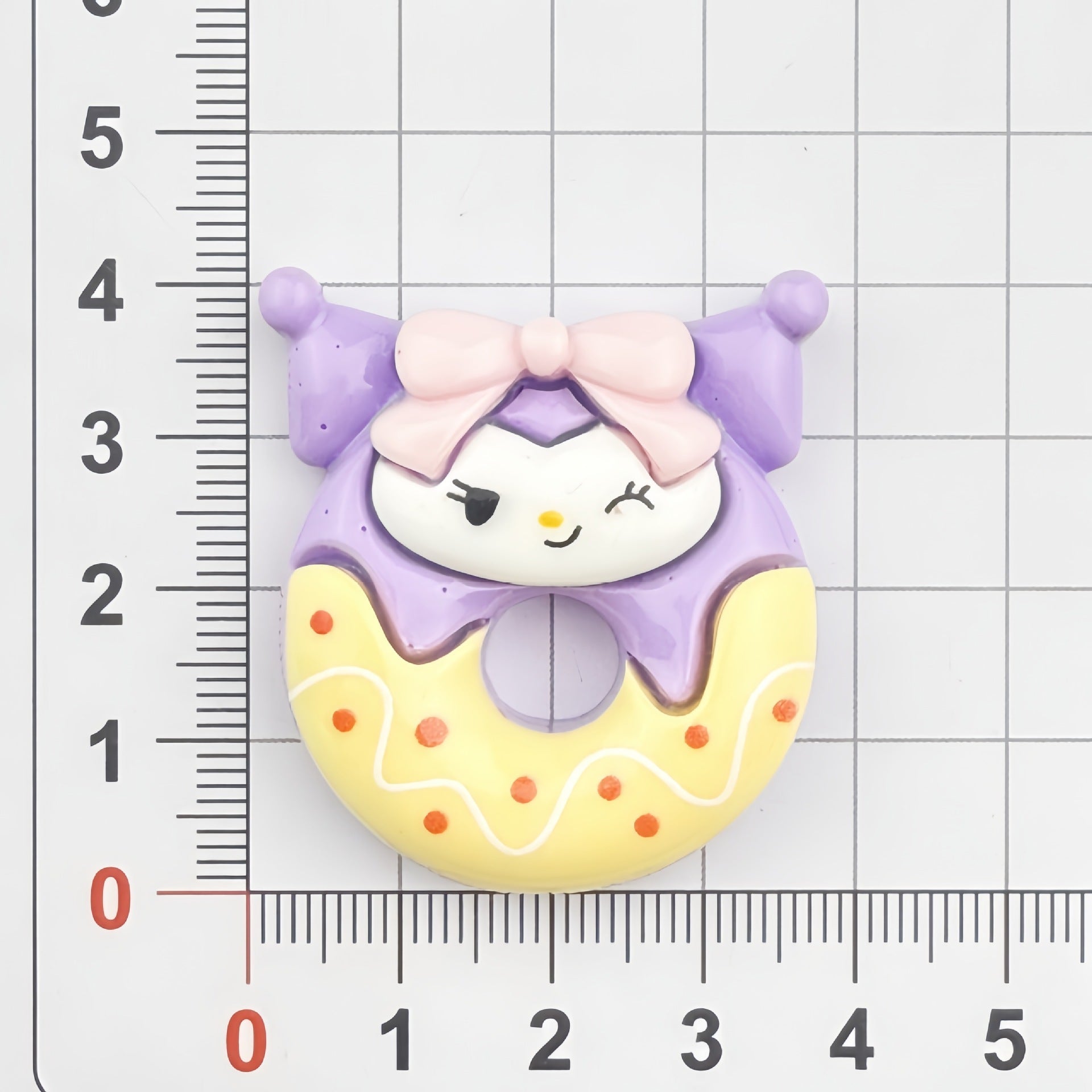 DIY Food Play Little Gull Donut  Charms Accessories – Customizable Phone Case, Hairpin, Fridge Magnet & Keychain Set