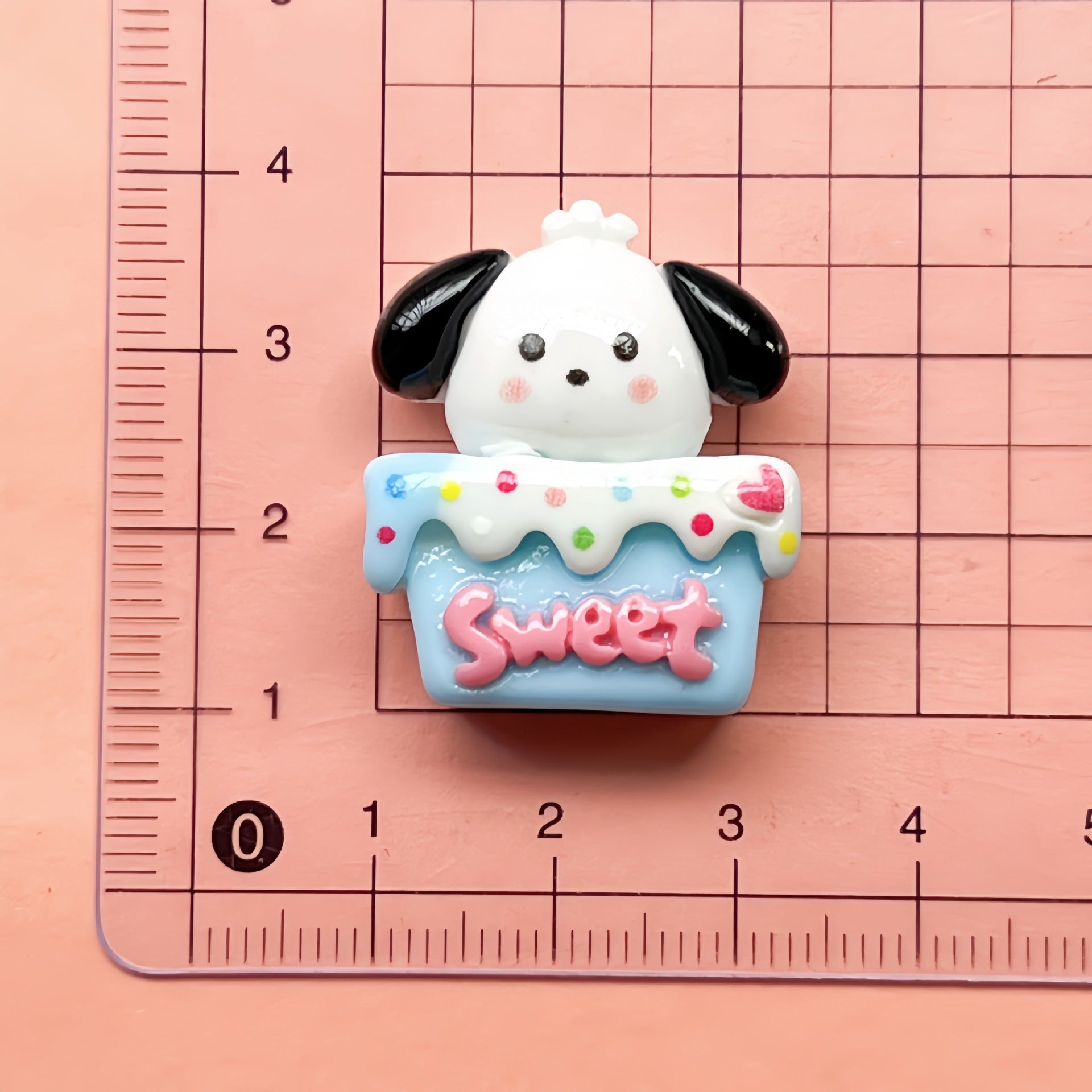 DIY Animal Cake Cup  Charms Accessories – Customizable Phone Case, Hairpin, Fridge Magnet & Keychain Set