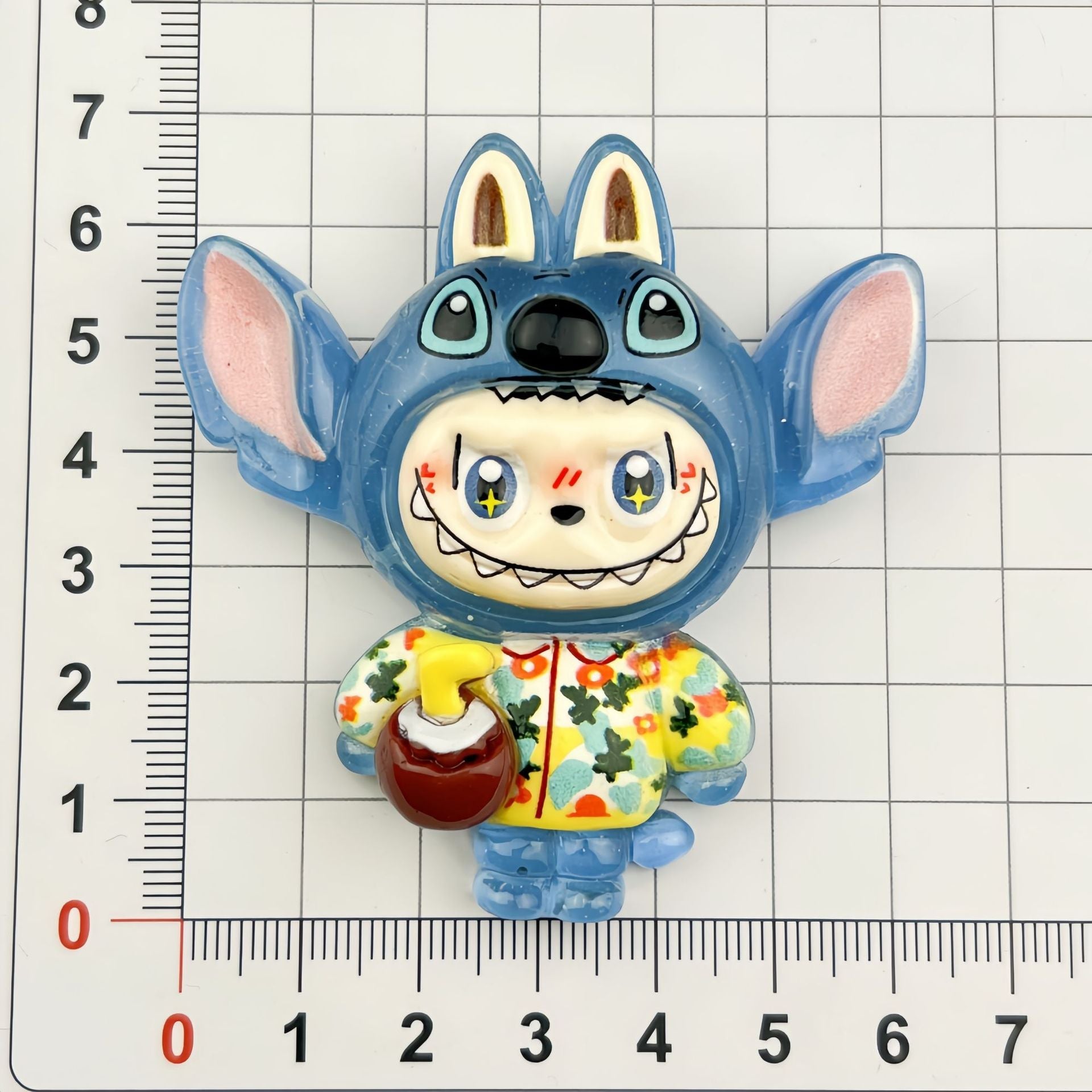 DIY Glow Funny Figurine Charms Accessories – Customizable Phone Case, Hairpin, Fridge Magnet & Keychain Set