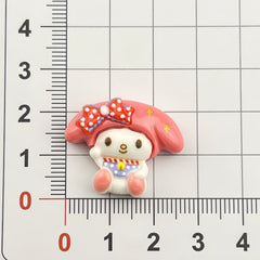 DIY Little Ou Charms Accessories – Customizable Phone Case, Hairpin, Fridge Magnet & Keychain Set