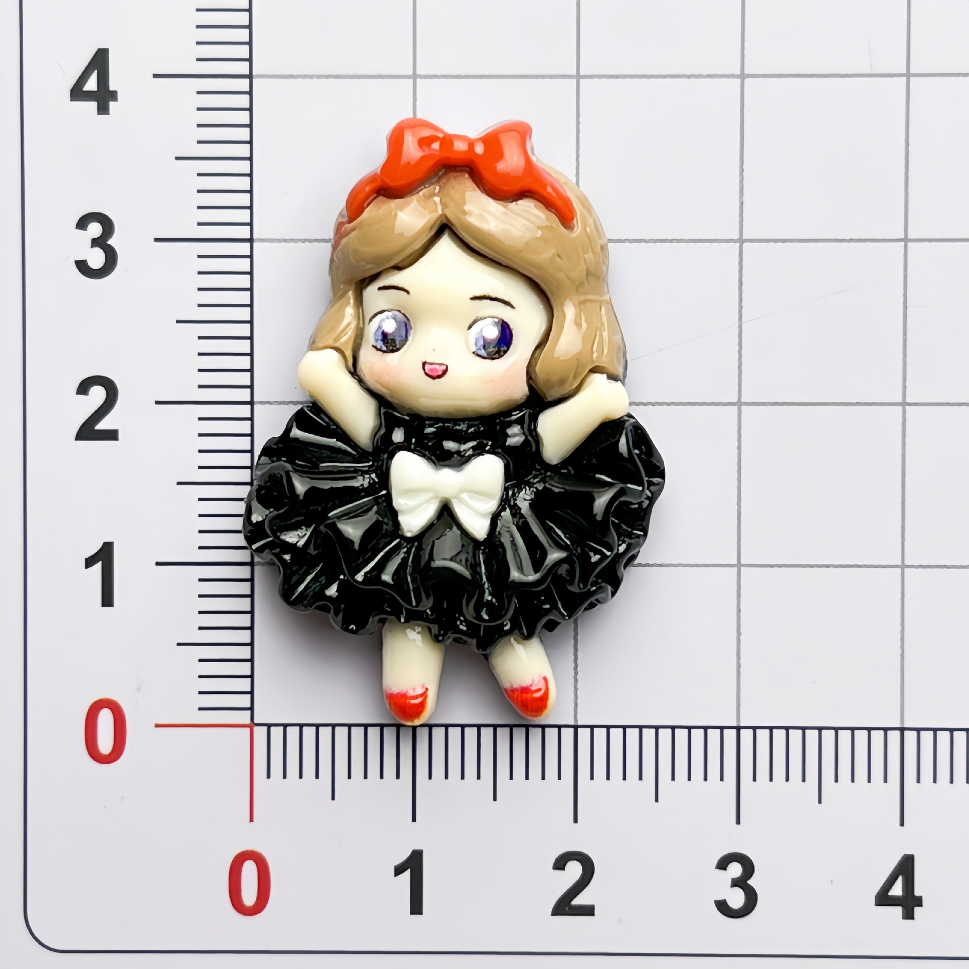 DIY Puffy Skirt for Girls Charms Accessories – Customizable Phone Case, Hairpin, Fridge Magnet & Keychain Set