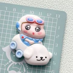 DIY Little New Charms Accessories – Customizable Phone Case, Hairpin, Fridge Magnet & Keychain Set