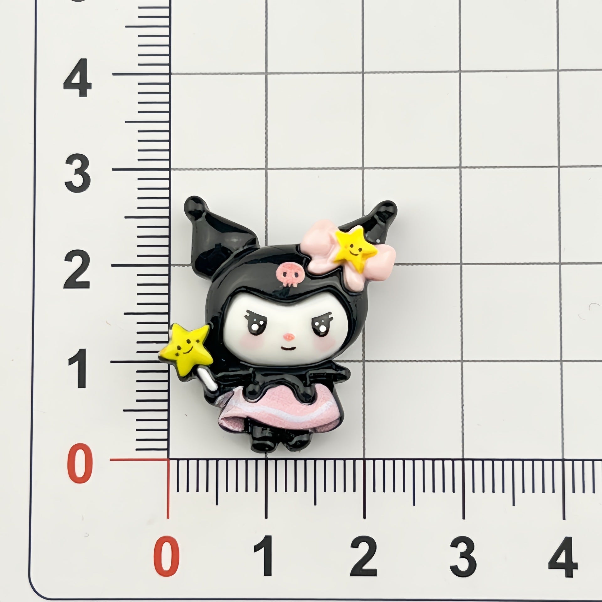 DIY  Black Rice Charms Accessories – Customizable Phone Case, Hairpin, Fridge Magnet & Keychain Set