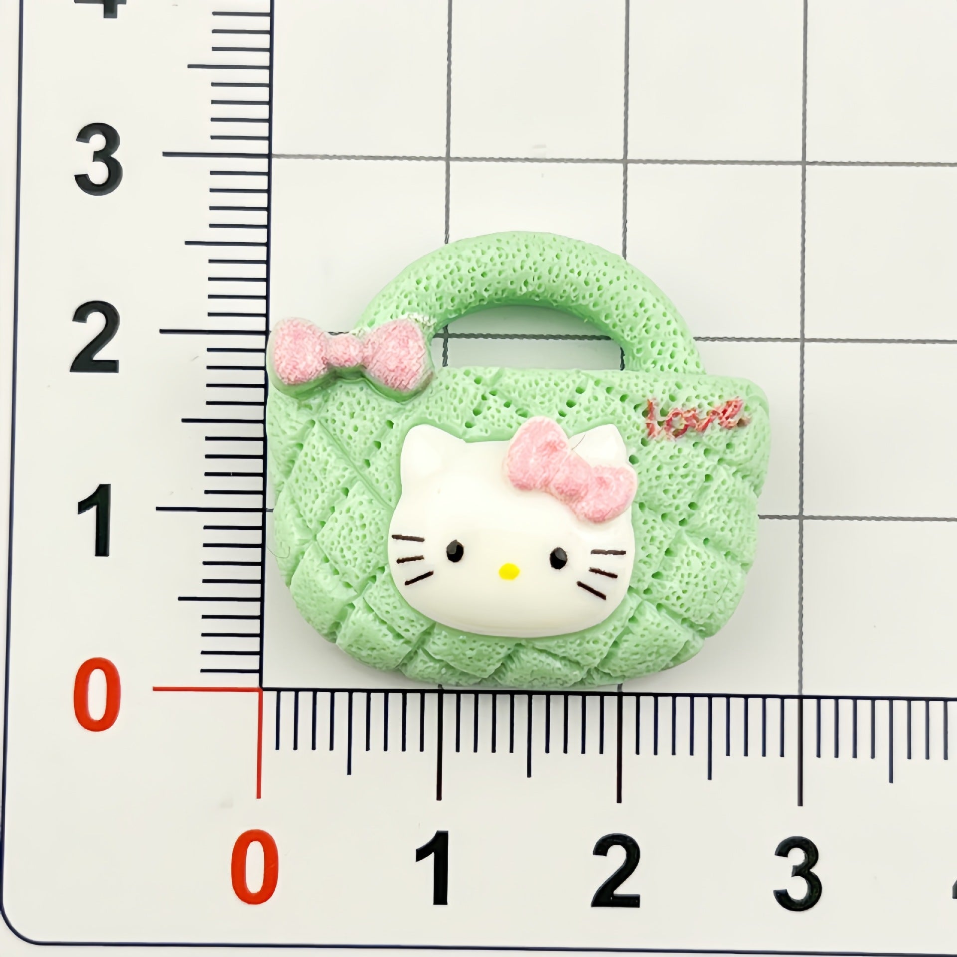 DIY KT Cat Bag Charms Accessories – Customizable Phone Case, Hairpin, Fridge Magnet & Keychain Set