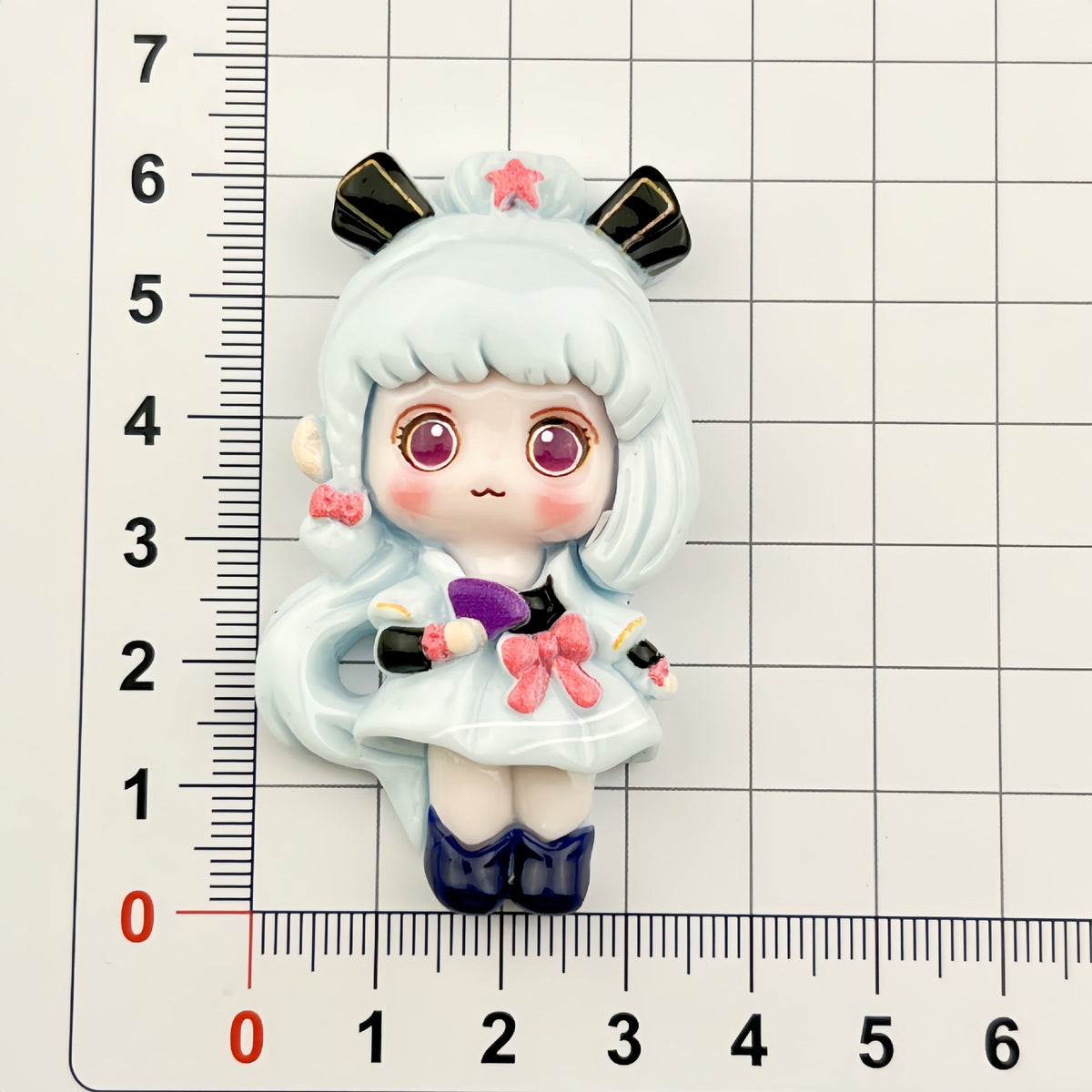 DIY Chubby Girl  Charms Accessories – Customizable Phone Case, Hairpin, Fridge Magnet & Keychain Set