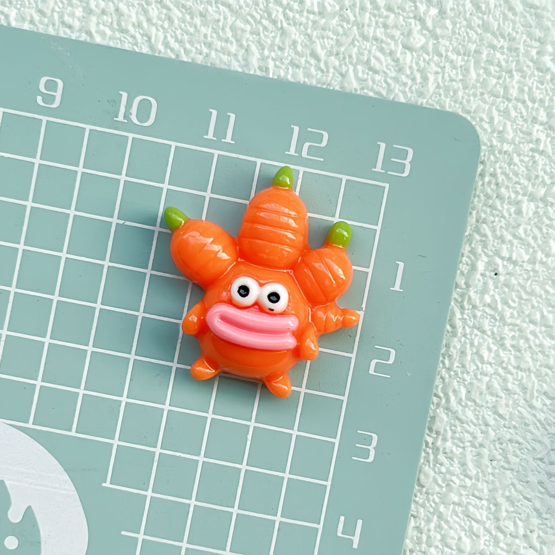DIY  Vegetable Charms Accessories – Customizable Phone Case, Hairpin, Fridge Magnet & Keychain Set