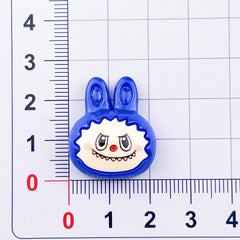 DIY Multi-color  Head Charms Accessories – Customizable Phone Case, Hairpin, Fridge Magnet & Keychain Set
