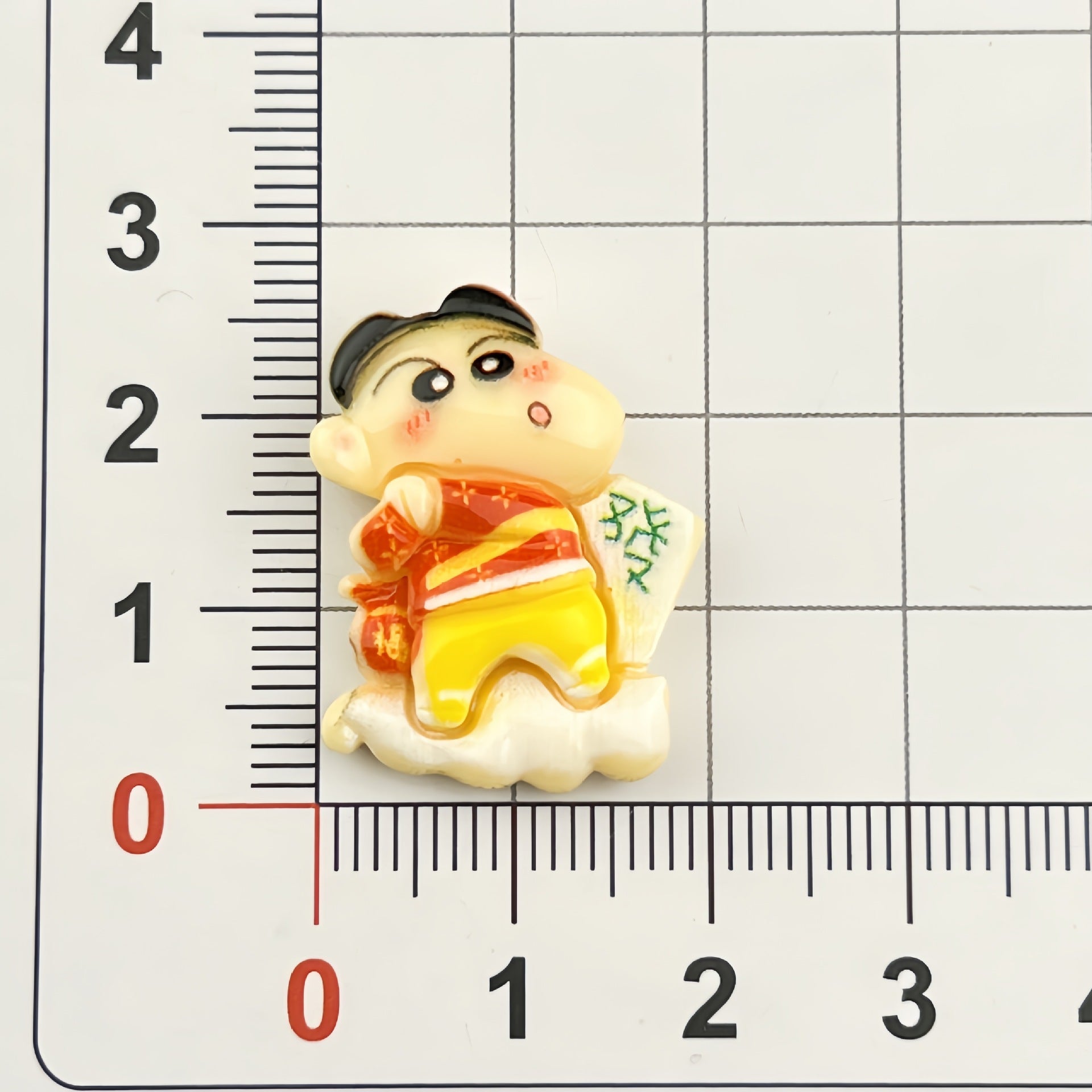 DIY New Year Crayon Shin-chan Charms Accessories – Customizable Phone Case, Hairpin, Fridge Magnet & Keychain Set