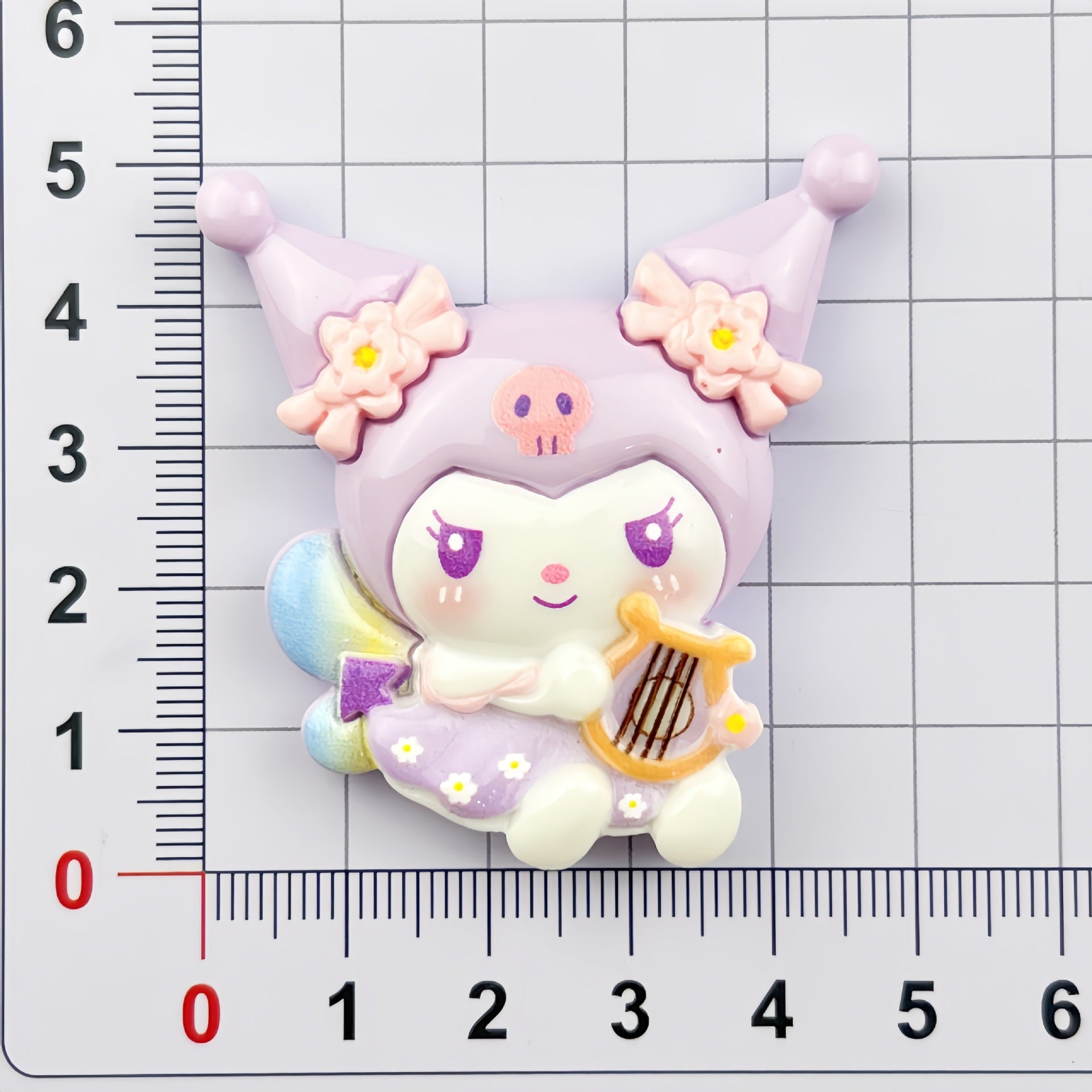 DIY Music Sanrio Charms Accessories – Customizable Phone Case, Hairpin, Fridge Magnet & Keychain Set